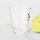 ヴィンテージカスタムバタフライシンプルクリーン ショットグラス (左)