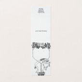 ヴィンテージカスタムフレームのイヤリングジュエリー表示カード 名刺 (外部フラット)