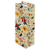 ヴィンテージカスタムフローラベリー抱き枕 ワインギフトバッグ (正面アングル)