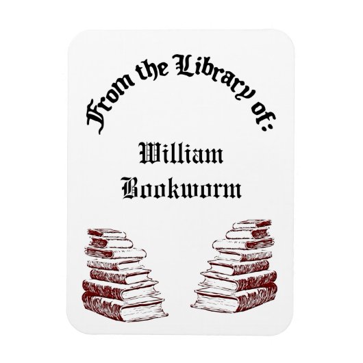 ヴィンテージカスタムブックのライブラリからマグネットA マグネット (縦)