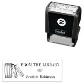 ヴィンテージカスタムブック(図書室) セルフインキングスタンプ (インサイチュ)