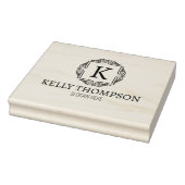 ヴィンテージカスタムモノグラム、スモールビジネス（大） ラバースタンプ (スタンプ)