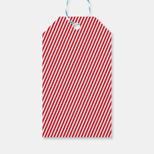 ヴィンテージカスタムレッドトラックトレンディーメリークリスマス ギフトタグ (裏面)