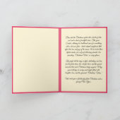 ヴィンテージカスタムレトロ「クリスマスビーブス」サンタ シーズンカード (内部)