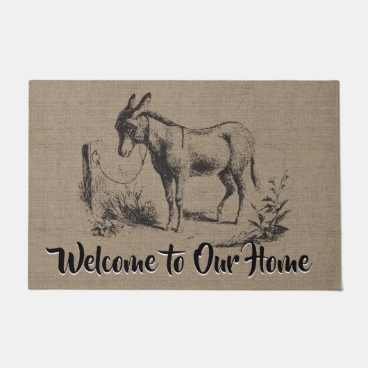 ヴィンテージカスタムロバ – カントリーファーム&ペッツ ドアマット (正面)