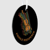 ヴィンテージカスタムヴァイオリンフィドルウィスパーラープン オーナメント (正面)