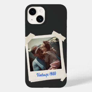ヴィンテージカスタム写真と年のギフト Case-Mate iPhone 14ケース