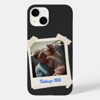 ヴィンテージカスタム写真と年のギフト Case-Mate iPhone 14ケース