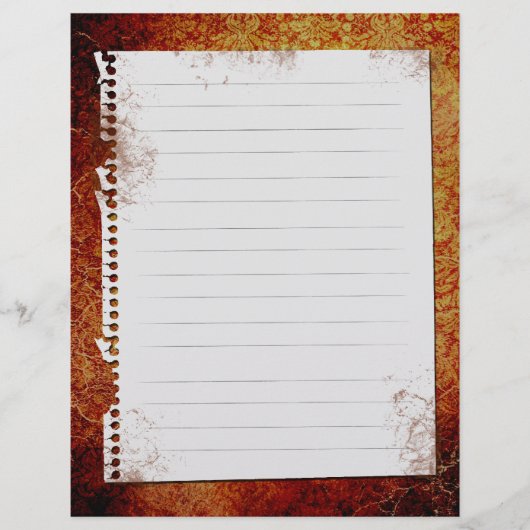 ヴィンテージカスタム古型レシピバインダーインサート (正面)