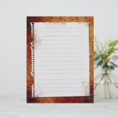 ヴィンテージカスタム古型レシピバインダーインサート (スタンド正面)