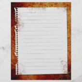 ヴィンテージカスタム古型レシピバインダーインサート (裏面)