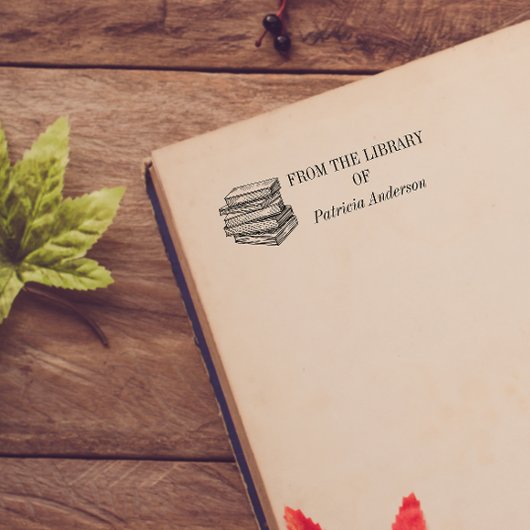 ヴィンテージカスタム図書 セルフインキングスタンプ