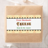 ヴィンテージカスタム手作りチーズラベル ラベル (インサイチュ)