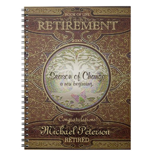 ヴィンテージカスタム書除去 ノートブック (正面)