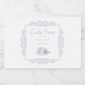 ヴィンテージカスタム白茶ラベル フードラベル (シングルラベル)