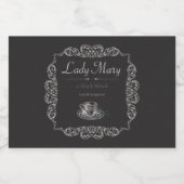 ヴィンテージカスタム紅茶ラベル フードラベル (シングルラベル)