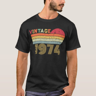 ヴィンテージカスタム誕生日ギフトパーソナライズされた誕生日 Tシャツ