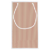 ヴィンテージカスタム野球誕生日クリスマス スモールペーパーバッグ (裏面)