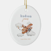 ヴィンテージカスタム飛行機オーナメント セラミックオーナメント (右)