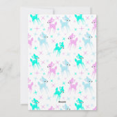 ヴィンテージカスタム鹿フォトホリデーカード シーズンカード (裏面)