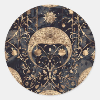 ヴィンテージカスタム《星座》乙女座封筒シール ラウンドシール