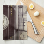 ヴィンテージカセットテープ キッチンタオル (四つ折り)