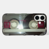 ヴィンテージカセットテープ – クリーン Case-Mate iPhoneケース (裏面 (横))