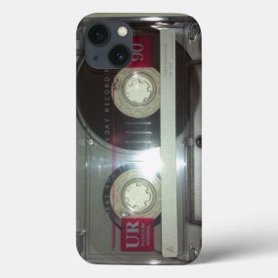 ヴィンテージカセットテープ – クリーン iPhone 13ケース