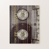 ヴィンテージカセットテープ ジグソーパズル (縦)