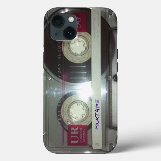 ヴィンテージカセットテープ – Mixtape iPhoneケース Case-Mate iPhoneケース (裏面)