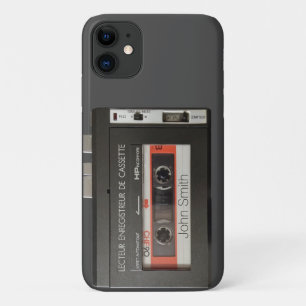 ヴィンテージカセットレコフランスのーダiPhoneケース iPhone 11 ケース