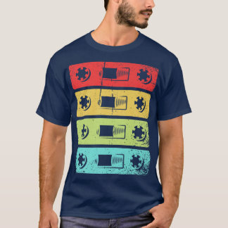 ヴィンテージカセットレトロ音楽ラップのヒップホップ作り9 Tシャツ