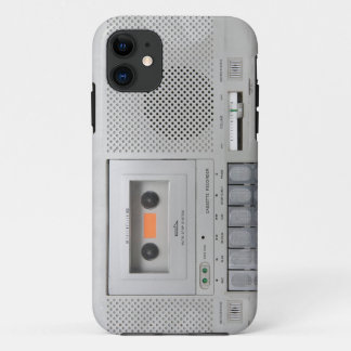 ヴィンテージカセット記録装置 iPhone 11 ケース
