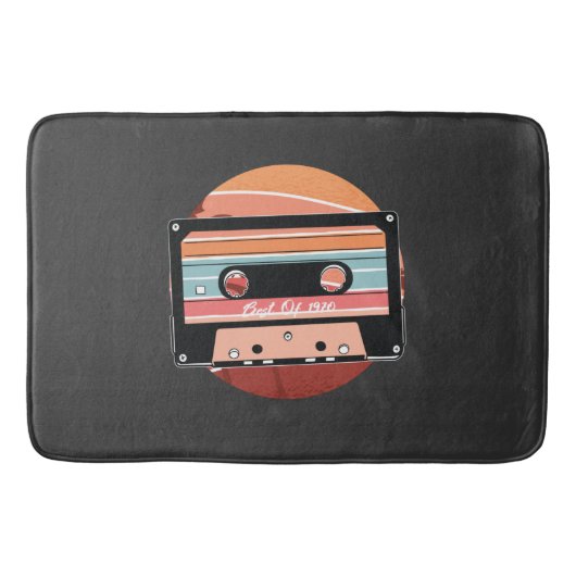 ヴィンテージカセット バスマット (正面)