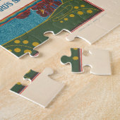 ヴィンテージカセル誌1896年12月 ジグソーパズル (側面)