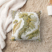 ヴィンテージカタツムリと海のナメクジbyエルンスト・ヘイケル クッション (ブランケット)