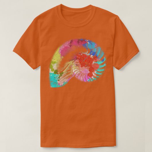 ヴィンテージカタツムリ Tシャツ (デザイン正面)