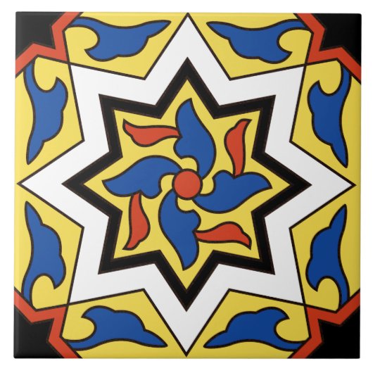 ヴィンテージカタリナアイランドタイルデザイン タイル (正面)