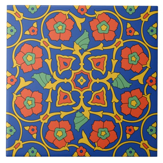 ヴィンテージカタリナアイランドタイルデザイン タイル (正面)