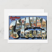 ヴィンテージカタリナアイランドポストカード ポストカード (正面/裏面)