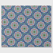 ヴィンテージカタリナ島タイル ラッピングペーパー (フラット)