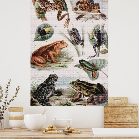 ヴィンテージカタログのポスター ポスター (キッチン)