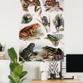 ヴィンテージカタログのポスター ポスター (ホームオフィス)