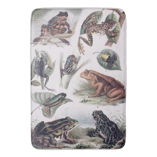 ヴィンテージカタログFrogs Scienceギーク バスマット (正面縦)