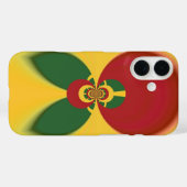 ヴィンテージカッコいいキュートレトロジャマイカンラスタギフトコロ Case-Mate iPhoneケース (裏面 (横))