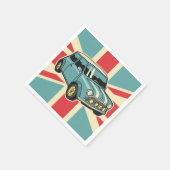 ヴィンテージカッコいい分 スタンダードカクテルナプキン (角)