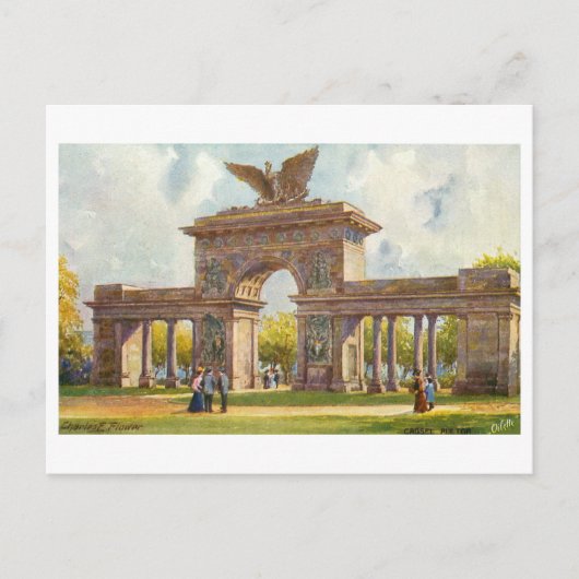 ヴィンテージカッセルドイツAue Tor ポストカード (正面)