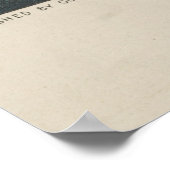 ヴィンテージカッターセーリングヨットイラストレーション(1887) ポスター (角)