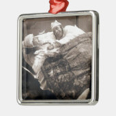 ヴィンテージカップルストップチクリング1906 メタルオーナメント (左)