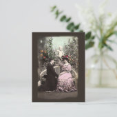 ヴィンテージカップル提案バレンタイン葉書 シーズンポストカード (スタンド正面)